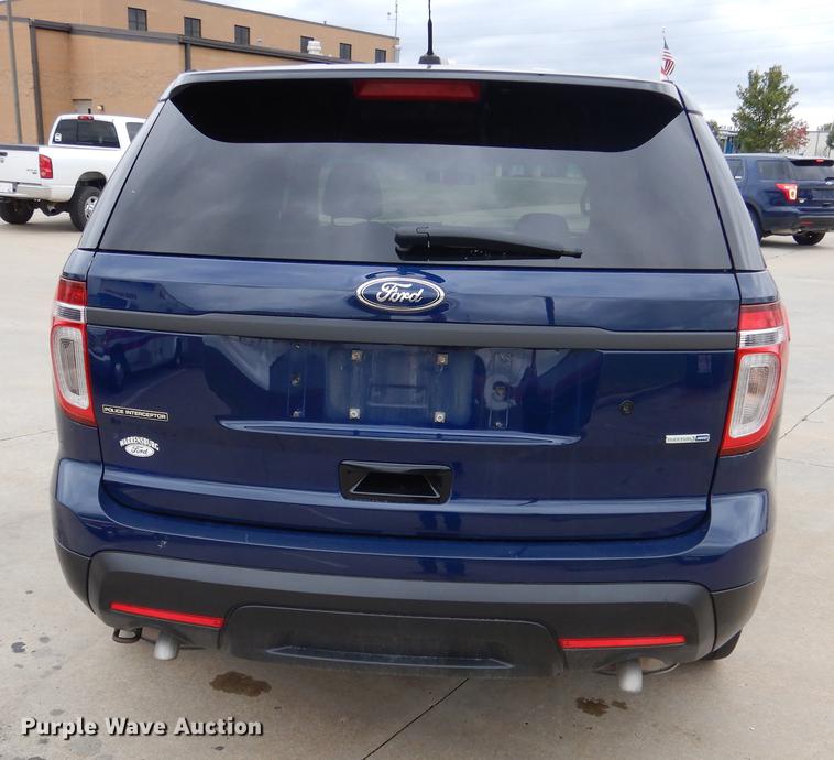 image for item DB9339 2014 Ford Explorer Police Interceptor SUV