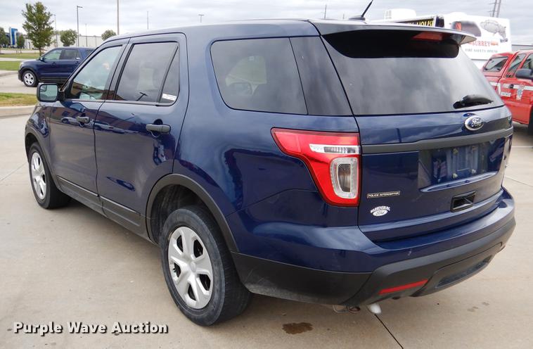 image for item DB9339 2014 Ford Explorer Police Interceptor SUV