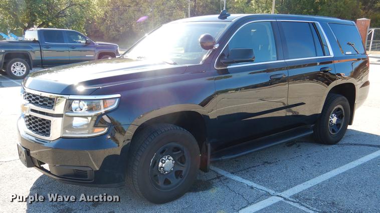image for item DB9364 2015 Chevrolet Tahoe Police SUV