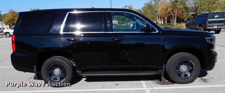 image for item DB9364 2015 Chevrolet Tahoe Police SUV