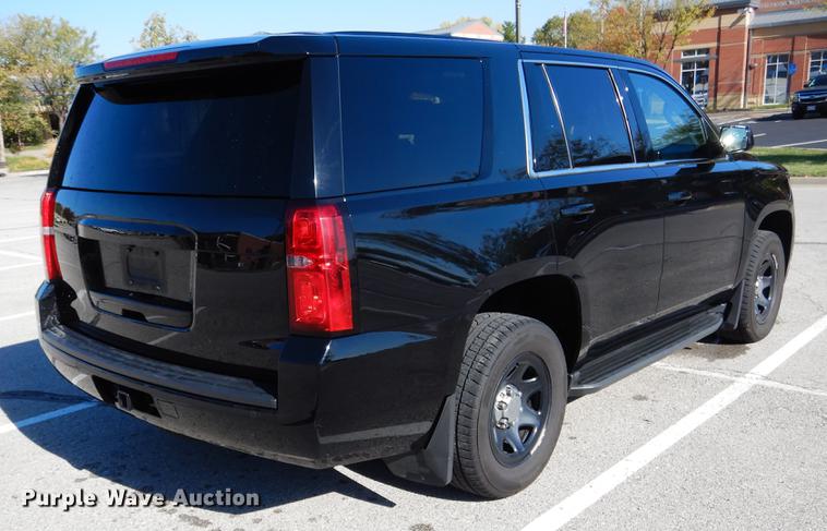 image for item DB9364 2015 Chevrolet Tahoe Police SUV
