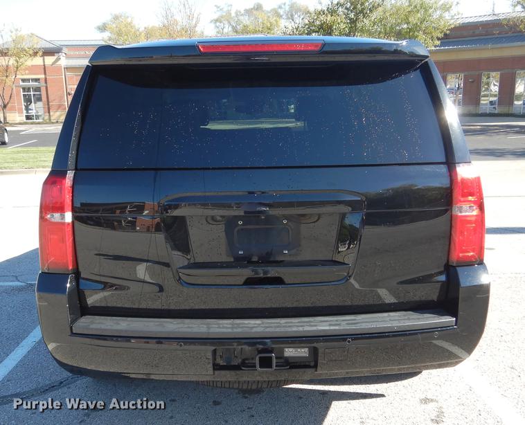 image for item DB9364 2015 Chevrolet Tahoe Police SUV