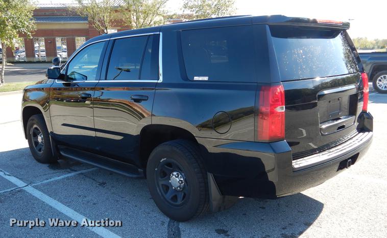 image for item DB9364 2015 Chevrolet Tahoe Police SUV