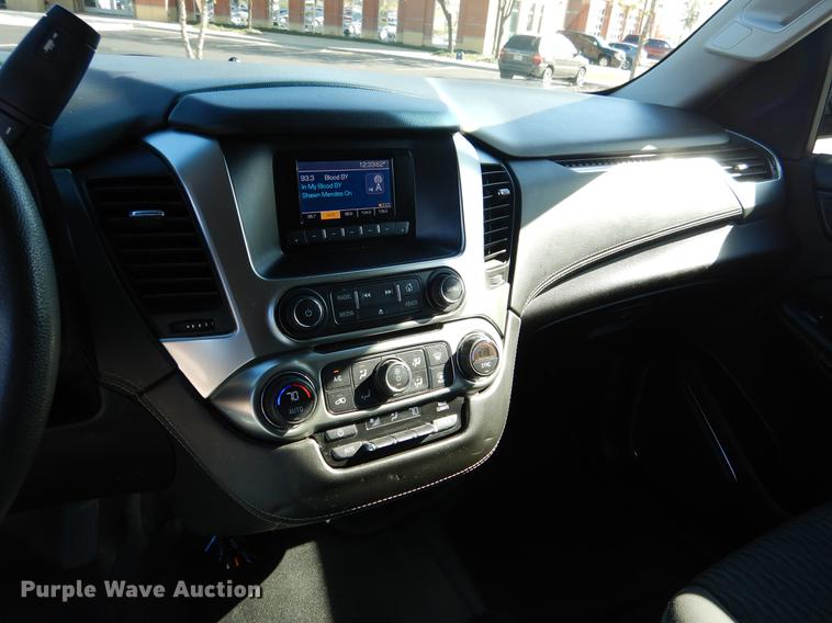 image for item DB9364 2015 Chevrolet Tahoe Police SUV