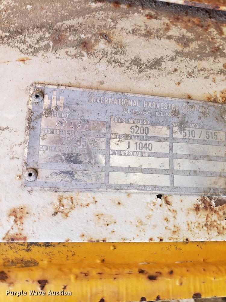 image for item DB9377 1978 International 515 wheel loader