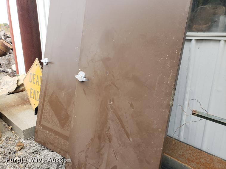 image for item DB9391 (2) steel doors