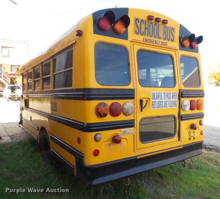 image for item DC3779 2001 GMC Savana G3500 Cargo Thomas school bus