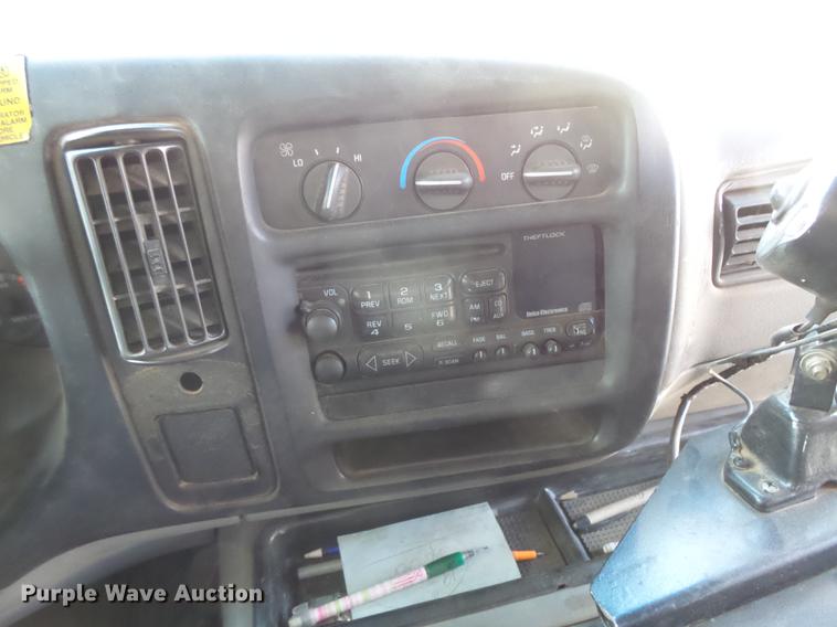 image for item DC3779 2001 GMC Savana G3500 Cargo Thomas school bus