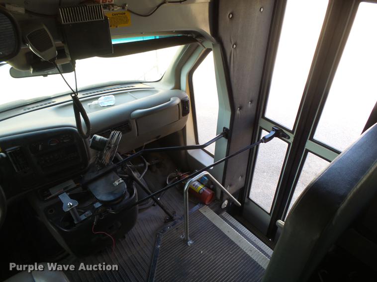 image for item DC3779 2001 GMC Savana G3500 Cargo Thomas school bus