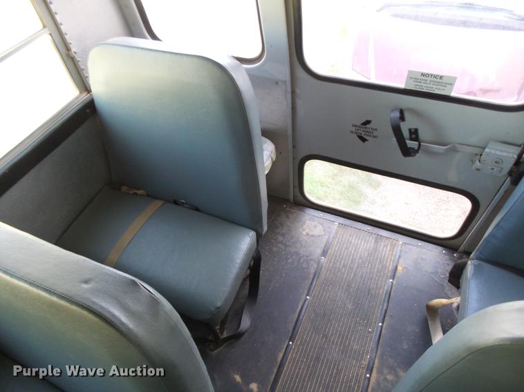 image for item DC3779 2001 GMC Savana G3500 Cargo Thomas school bus