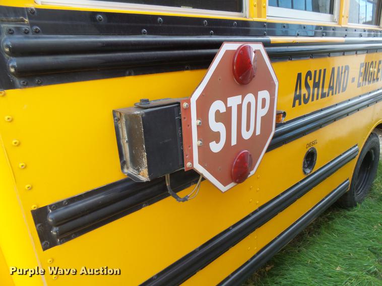 image for item DC3779 2001 GMC Savana G3500 Cargo Thomas school bus