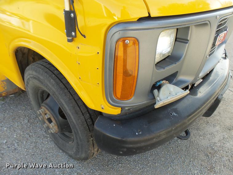 image for item DC3779 2001 GMC Savana G3500 Cargo Thomas school bus
