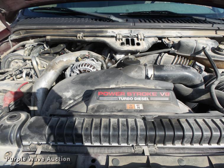 image for item DD2457 2004 Ford F250 Super Duty SuperCab pickup truck