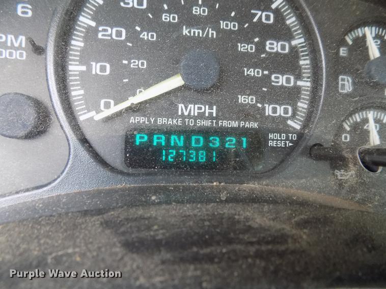 image for item DD3491 1999 Chevrolet Silverado 1500 pickup truck