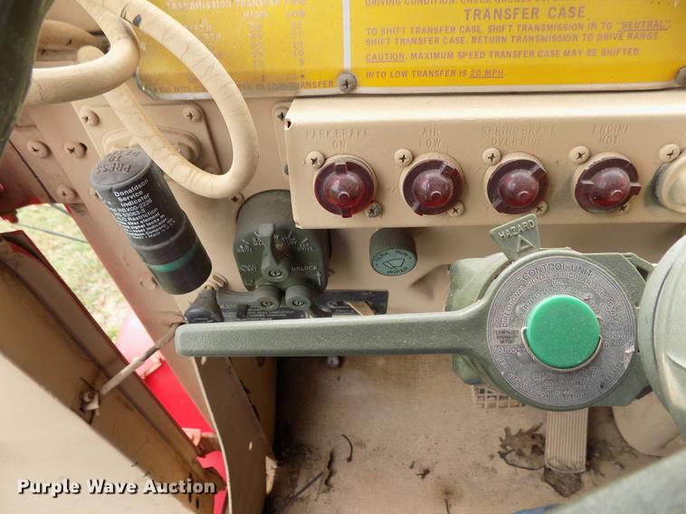 image for item DD3494 1985 Am General truck cab and chassis