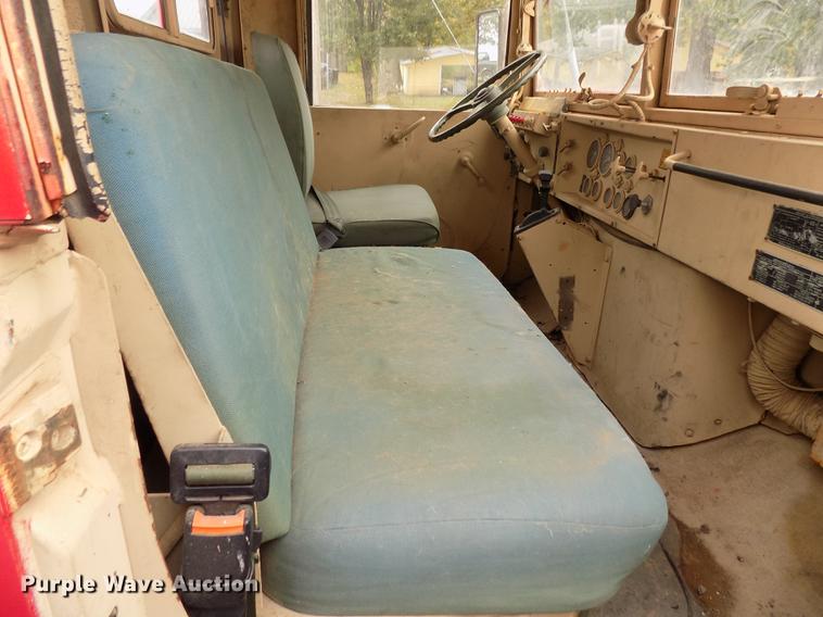 image for item DD3494 1985 Am General truck cab and chassis