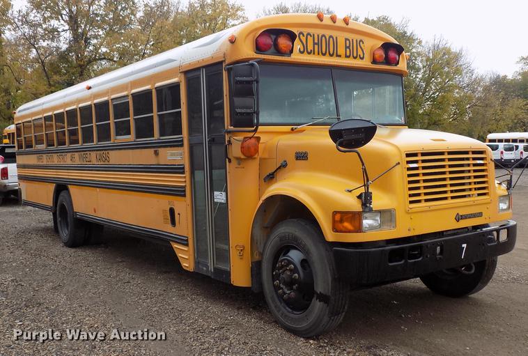 image for item DD3496 1999 Blue Bird 3800 school bus