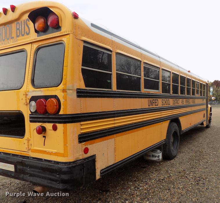 image for item DD3496 1999 Blue Bird 3800 school bus