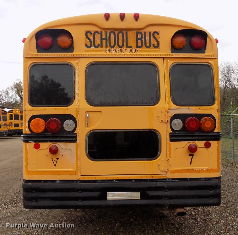 image for item DD3496 1999 Blue Bird 3800 school bus