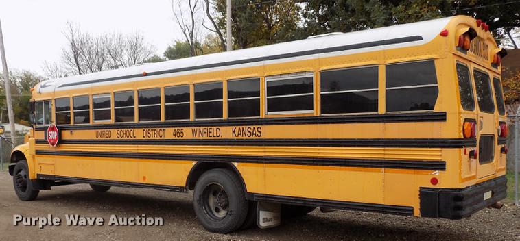 image for item DD3496 1999 Blue Bird 3800 school bus