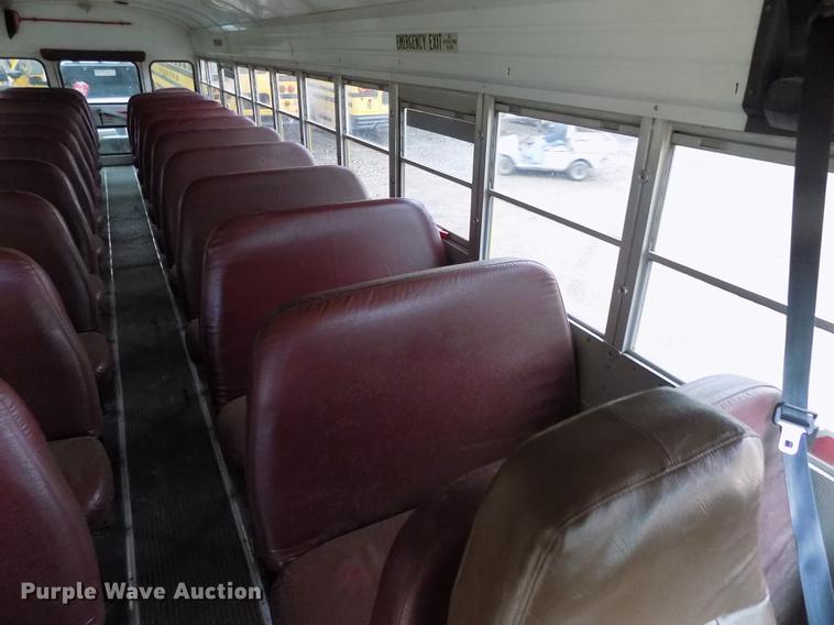 image for item DD3496 1999 Blue Bird 3800 school bus