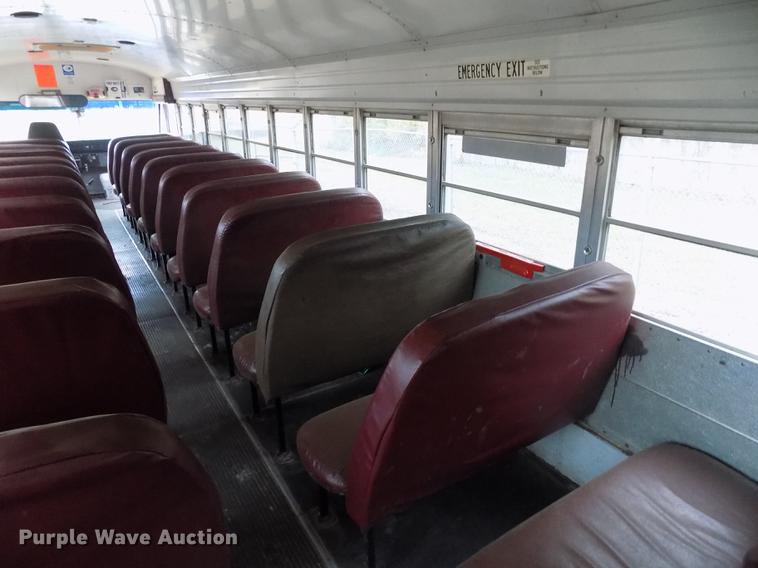 image for item DD3496 1999 Blue Bird 3800 school bus