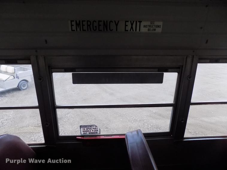 image for item DD3496 1999 Blue Bird 3800 school bus