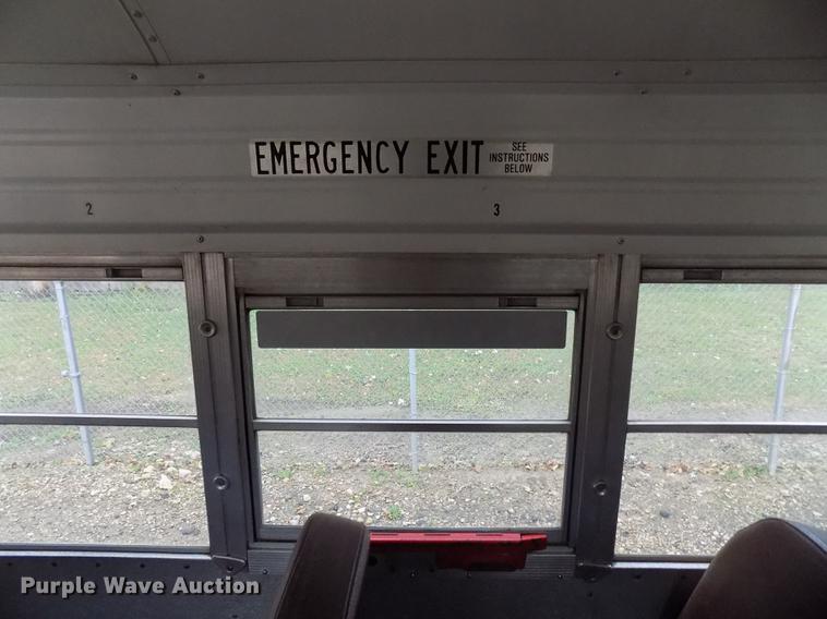 image for item DD3496 1999 Blue Bird 3800 school bus