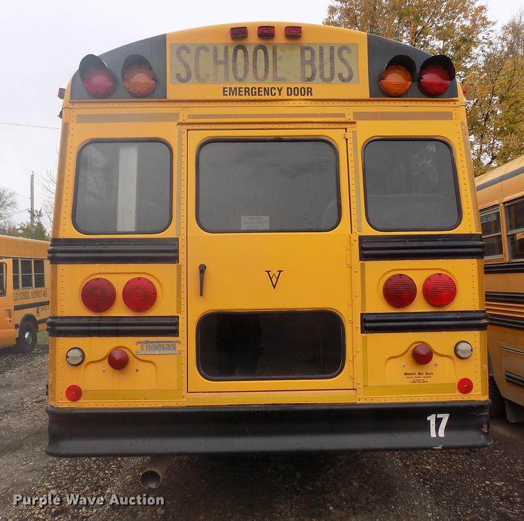 image for item DD3498 2001 Thomas Built Saf-T-Liner MVP EF school bus