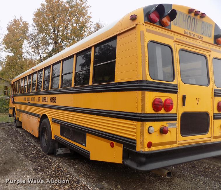 image for item DD3498 2001 Thomas Built Saf-T-Liner MVP EF school bus