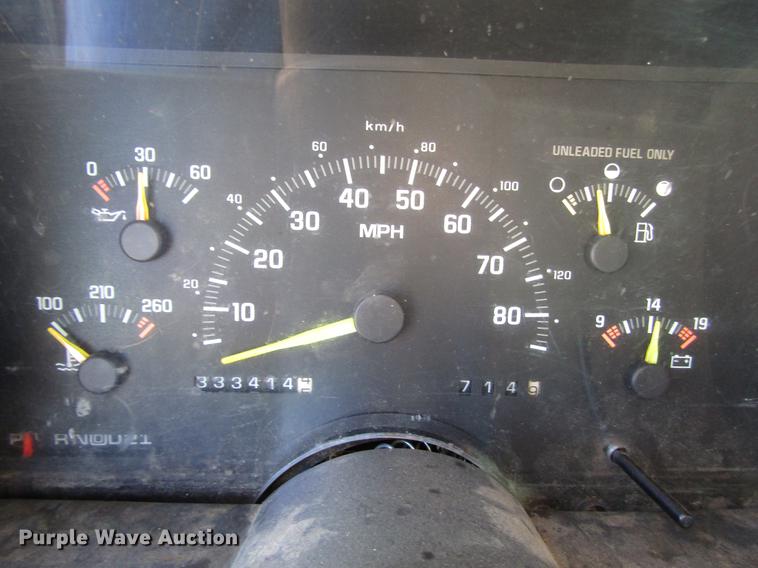 image for item DD3711 1992 Chevrolet 1500 Ext. Cab pickup truck