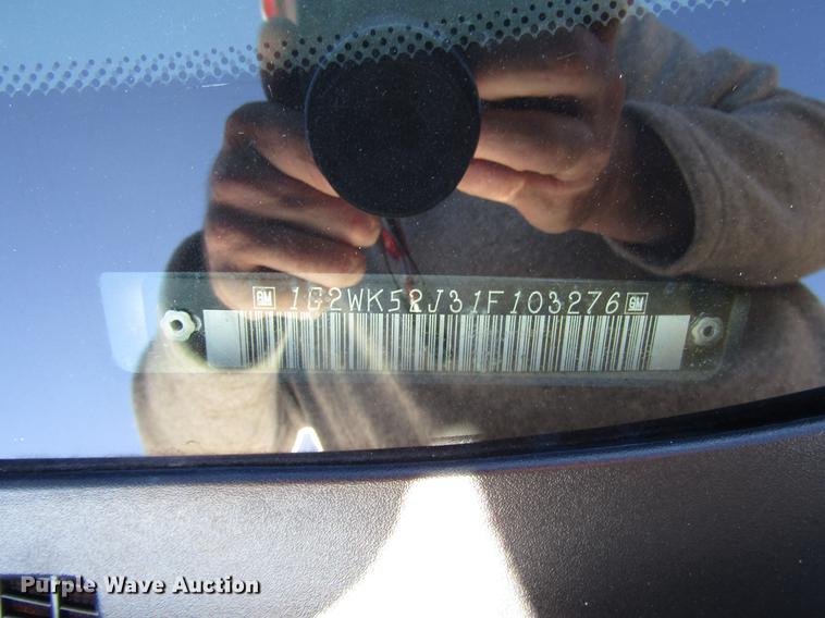 image for item DD3716 2001 Pontiac Grand Prix