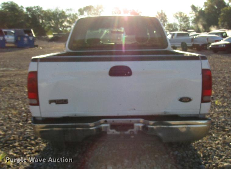 image for item DD3723 2002 Ford F150 SuperCab pickup truck