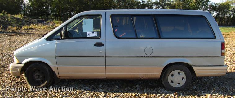 image for item DD3724 1995 Ford Aerostar van