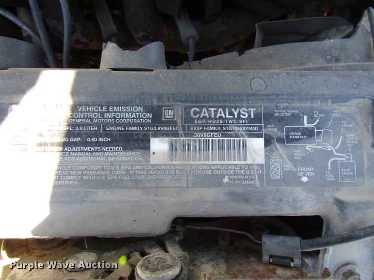 image for item DD3728 1995 Buick Park Avenue