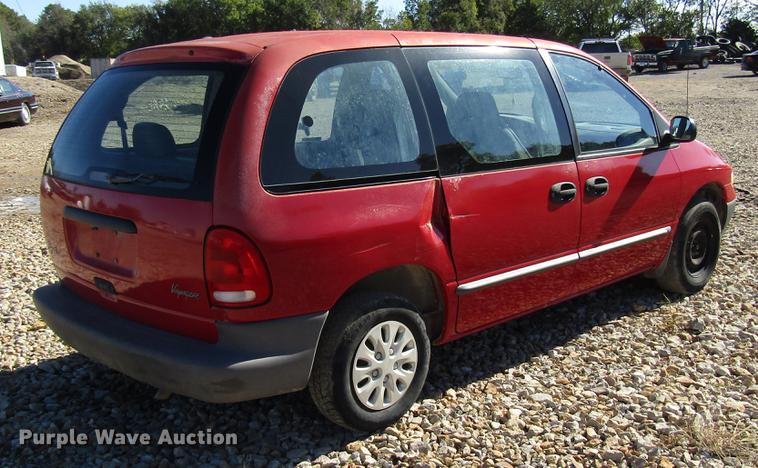 image for item DD3730 1999 Plymouth Voyager van