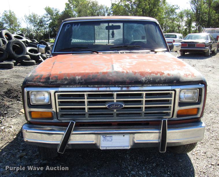 image for item DD3735 1984 Ford F150 pickup truck