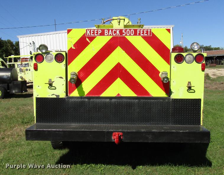image for item DD3738 1990 GMC C6000 fire truck