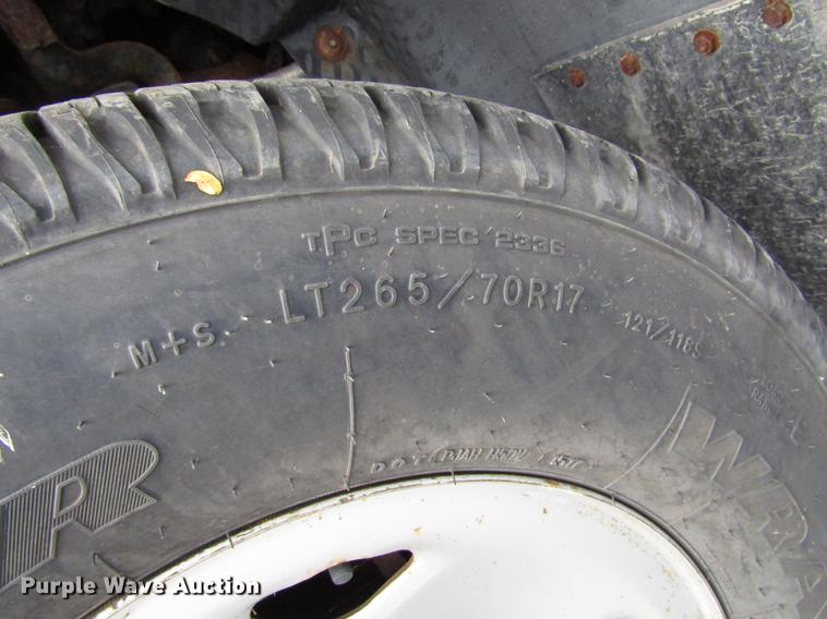 image for item DD3766 2008 Ford F350 Super Duty utility bed pickup truck