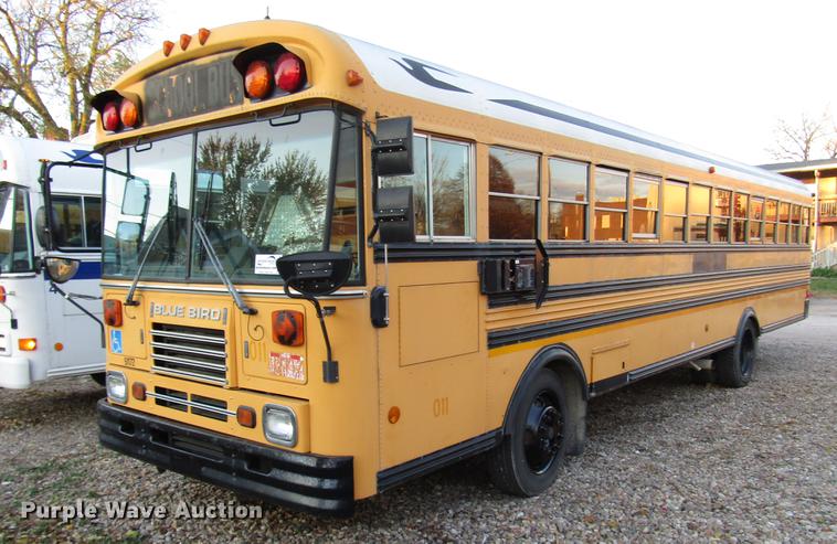 image for item DD3800 2001 Blue Bird TC2000 school bus