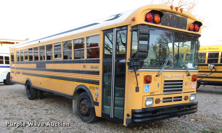 image for item DD3800 2001 Blue Bird TC2000 school bus
