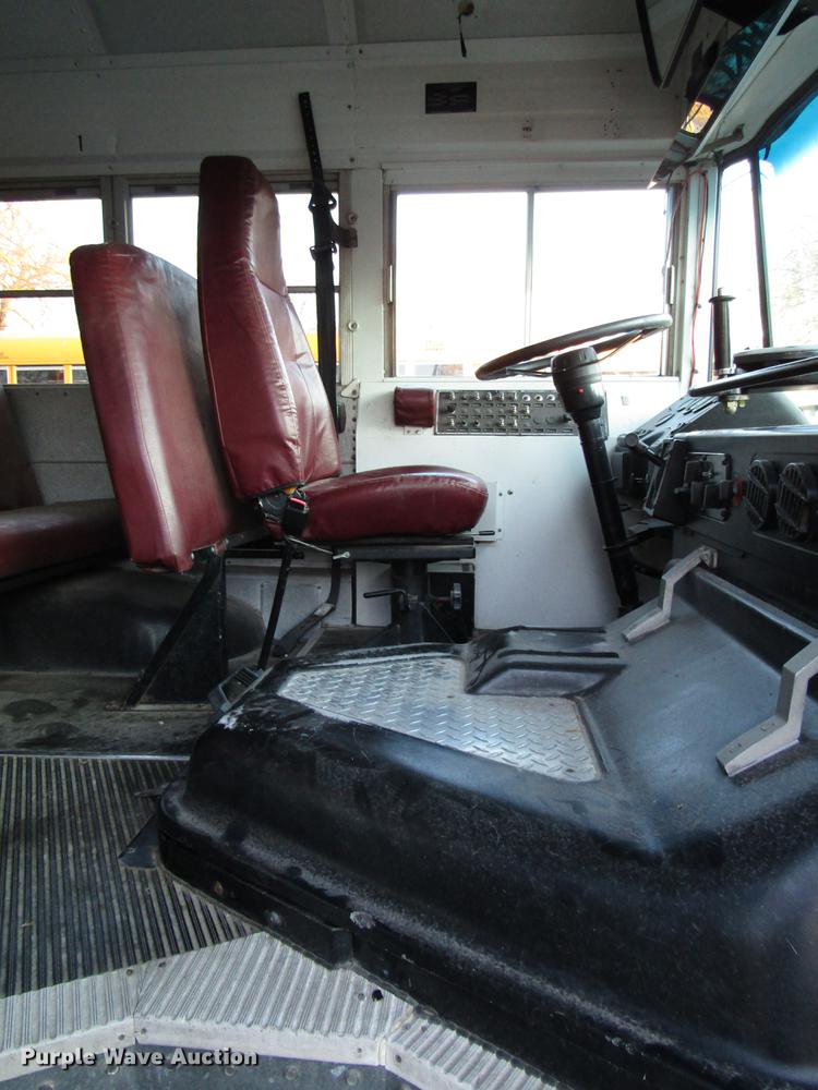 image for item DD3800 2001 Blue Bird TC2000 school bus