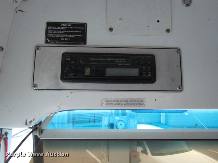 image for item DD3800 2001 Blue Bird TC2000 school bus