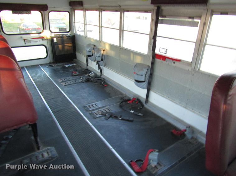 image for item DD3800 2001 Blue Bird TC2000 school bus