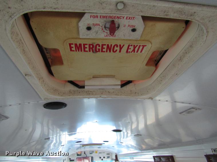 image for item DD3800 2001 Blue Bird TC2000 school bus