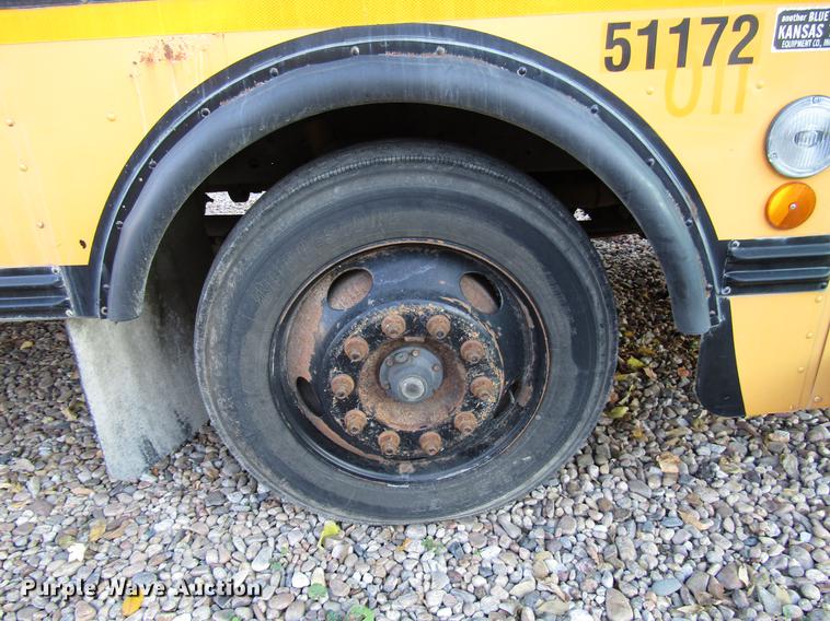 image for item DD3800 2001 Blue Bird TC2000 school bus