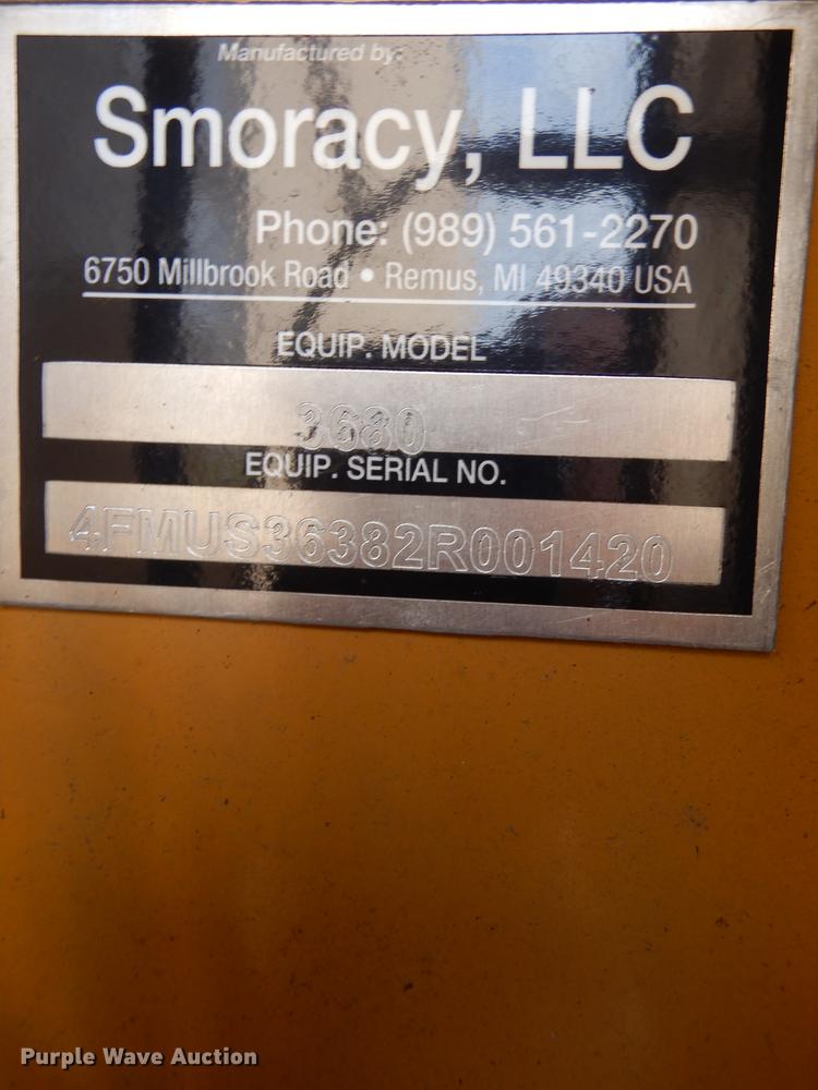 image for item DE1787 2002 Bandit 3680 Beast horizontal recycler/grinder