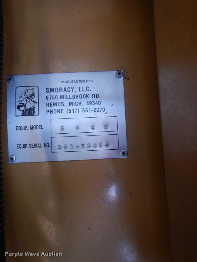 image for item DE1787 2002 Bandit 3680 Beast horizontal recycler/grinder