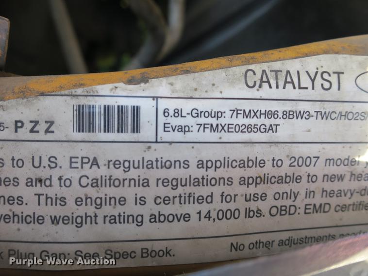 image for item DE3822 2007 Ford F550 bucket truck