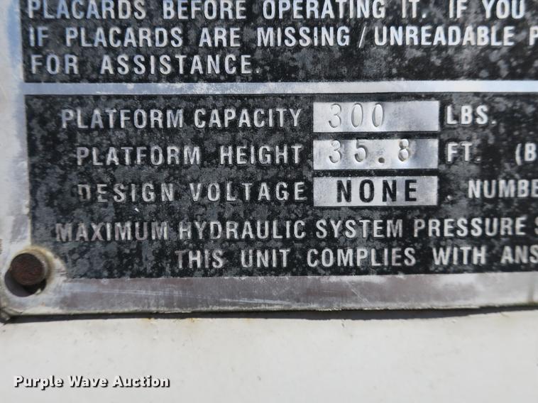 image for item DE3822 2007 Ford F550 bucket truck